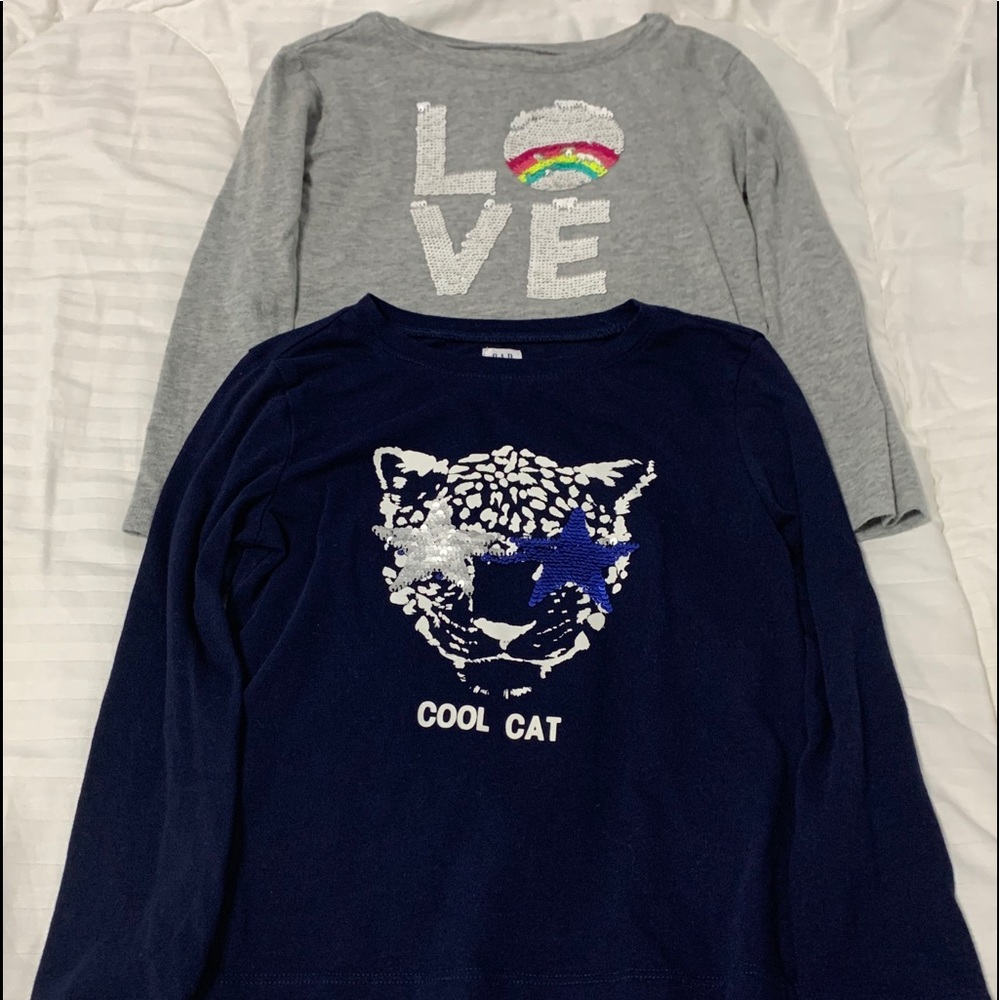 Gap Kids Graphic Long Sleeves